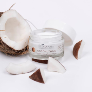 Bielenda COCONUT MILK Silnie nawilżający krem kokosowy COCOON EFFECT 50 ml