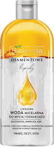 Bielenda Diamentowe Lipidy - Lipidowa Woda Micelarna do mycia i demakijażu 425 ml