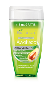 Bielenda Awokado - 2-fazowy płyn do demakijażu oczu 125 ml