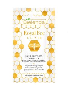 Bielenda ROYAL BEE ELIXIR Silnie odżywcza maseczka przeciwzmarszczkowa 8 g