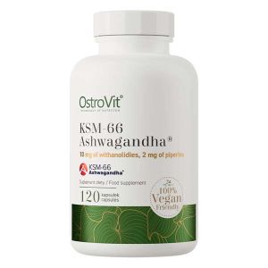 OstroVit KSM-66 Ashwagandha® VEGE 120 kapsułek
